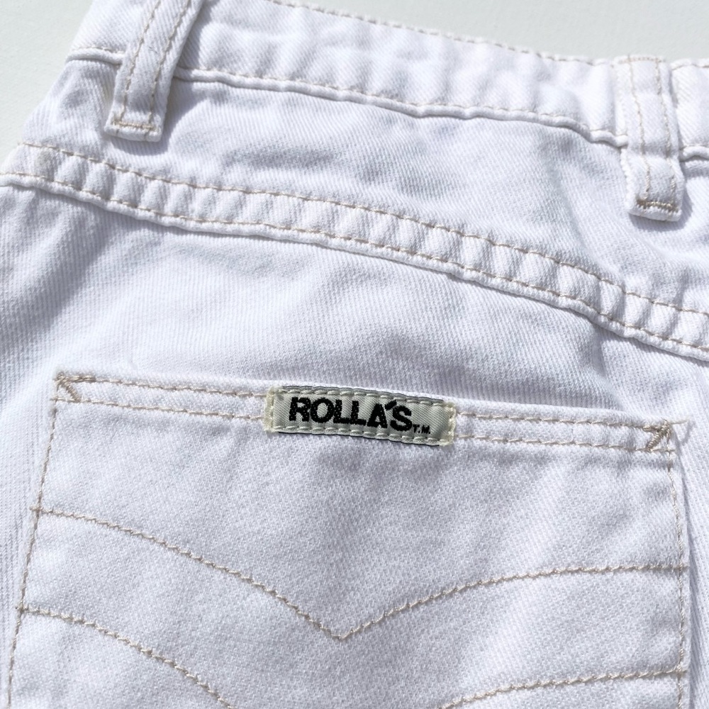 ROLLA'S White Jean Shorts - Picture 6 of 9